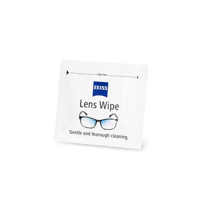 400 ZEISS Pre-Moistened Alcohol Wipes for Glasses