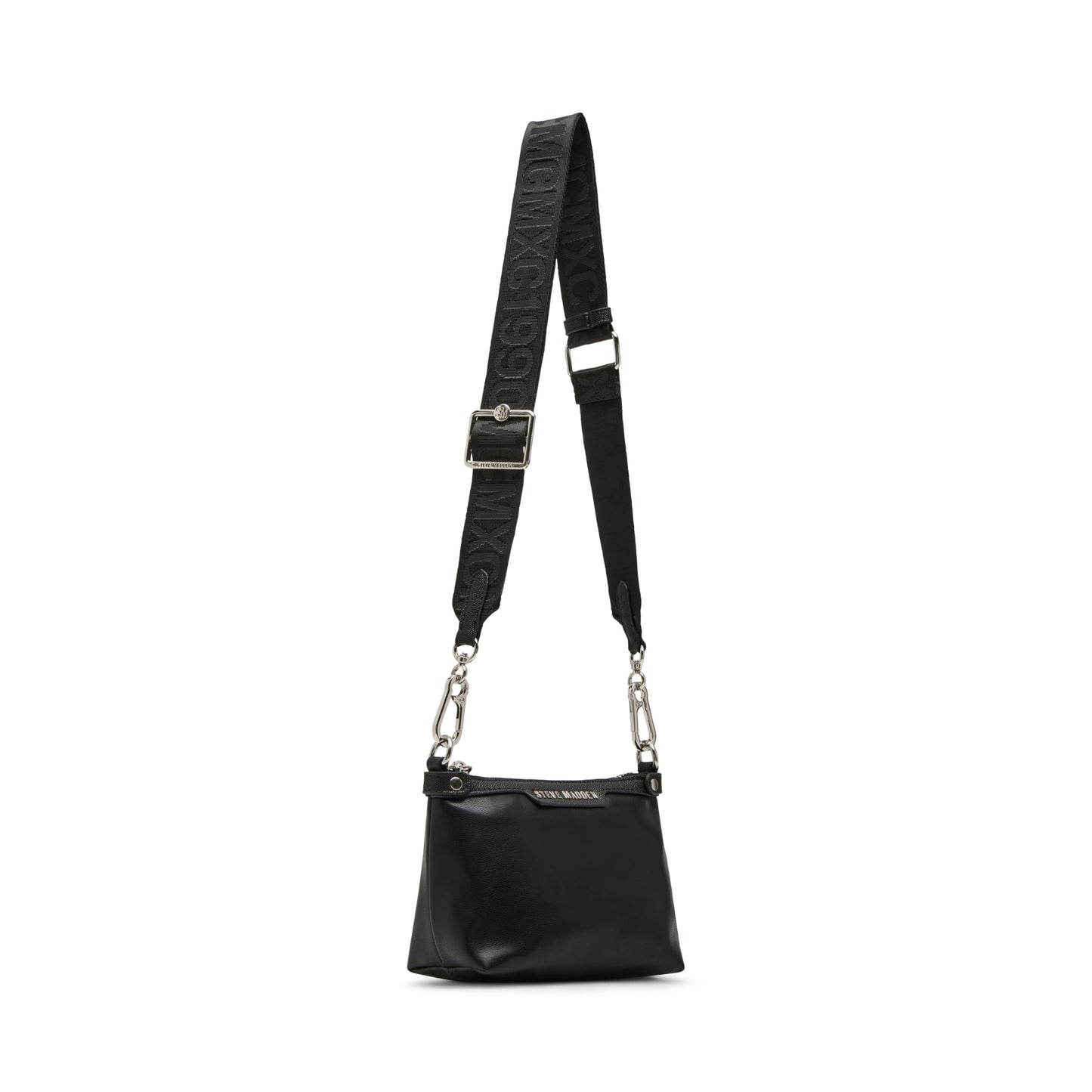 Steve Madden Warren Black Satchel Gift Set