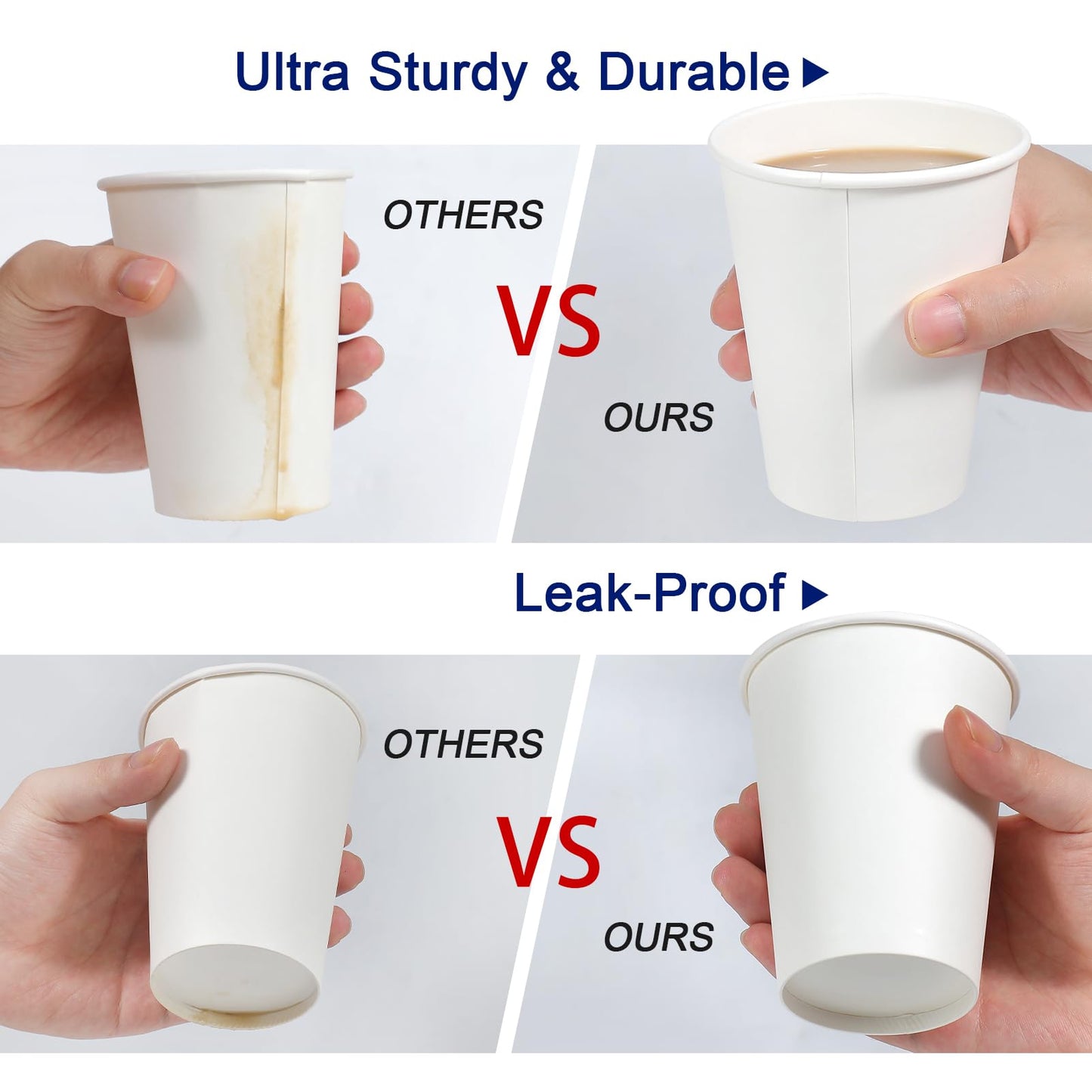 Lamosi 180-Count Disposable Paper Coffee Cups
