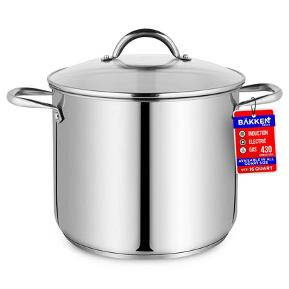 Bakken-Swiss 16-Quart Stainless Steel Stockpot