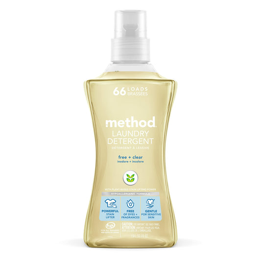 Method Fragrance Free Liquid Laundry Detergent 66 Loads