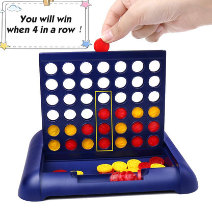 4 in a Row Travel Size Board Game - 2 Pack