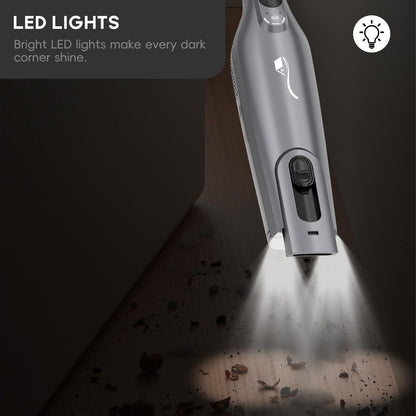 Cordless Handheld Vacuum with LED Light