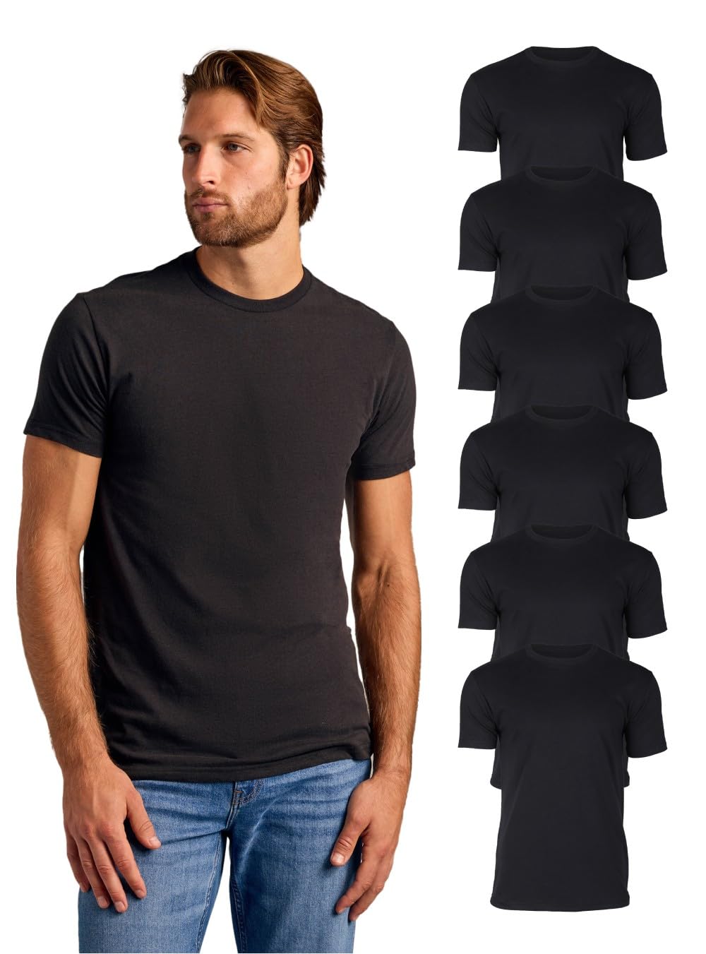 True Classic Men's Short Sleeve T-Shirt Pack