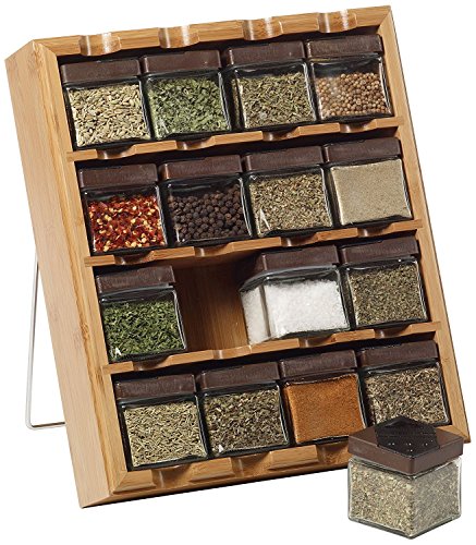 16 Pack Kamenstein Spice Organizer with Free Refills