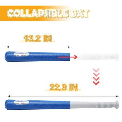 Kids Baseball Tee Set with Pitching Machine