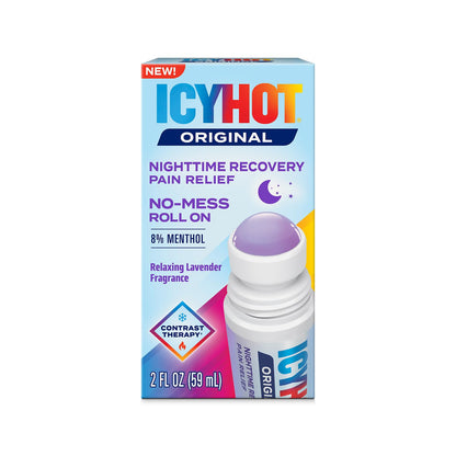 Icy Hot Roll-On Pain Relief with Lavender Scent
