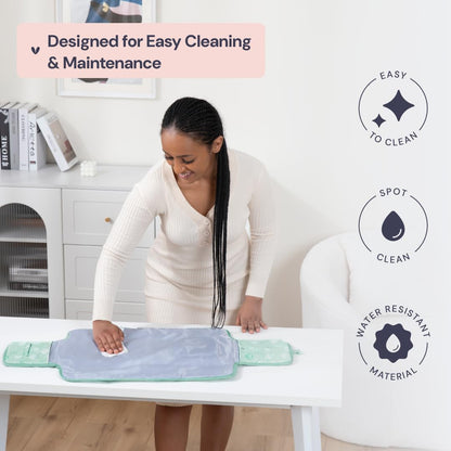 BabbleRoo Portable Baby Changing Pad with Pockets