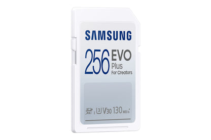 SAMSUNG EVO Plus 256GB SDXC Memory Card
