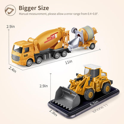 Construction Truck Toy Set for Kids