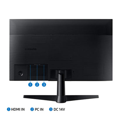 SAMSUNG 27" T35F Series FHD 1080p Computer Monitor, 75Hz, IPS Panel, HDMI, VGA (D-Sub), 3-Sided Border-Less, FreeSync, LF27T350FHNXZA