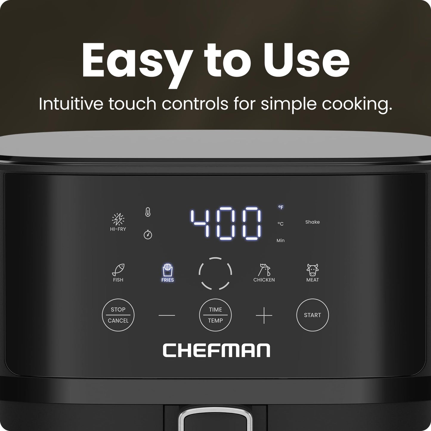 Chefman 6 QT Air Fryer with Touchscreen Controls
