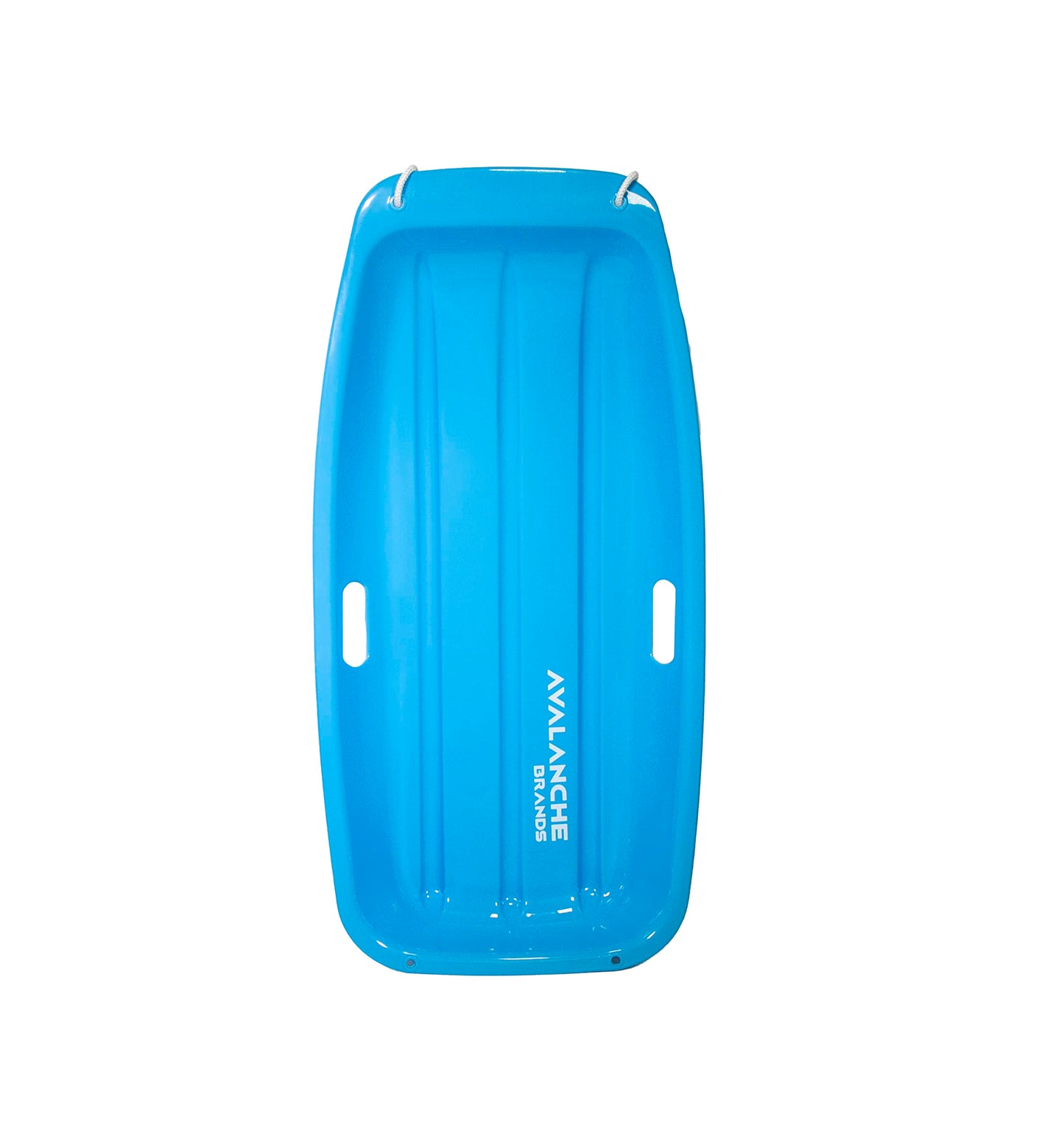 Avalanche Brands | Classic 35" Downhill Toboggan Snow Sled | Ice Blue | Fit for 2 Riders