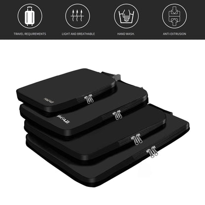 Packing Cubes Set for Travel Organizers