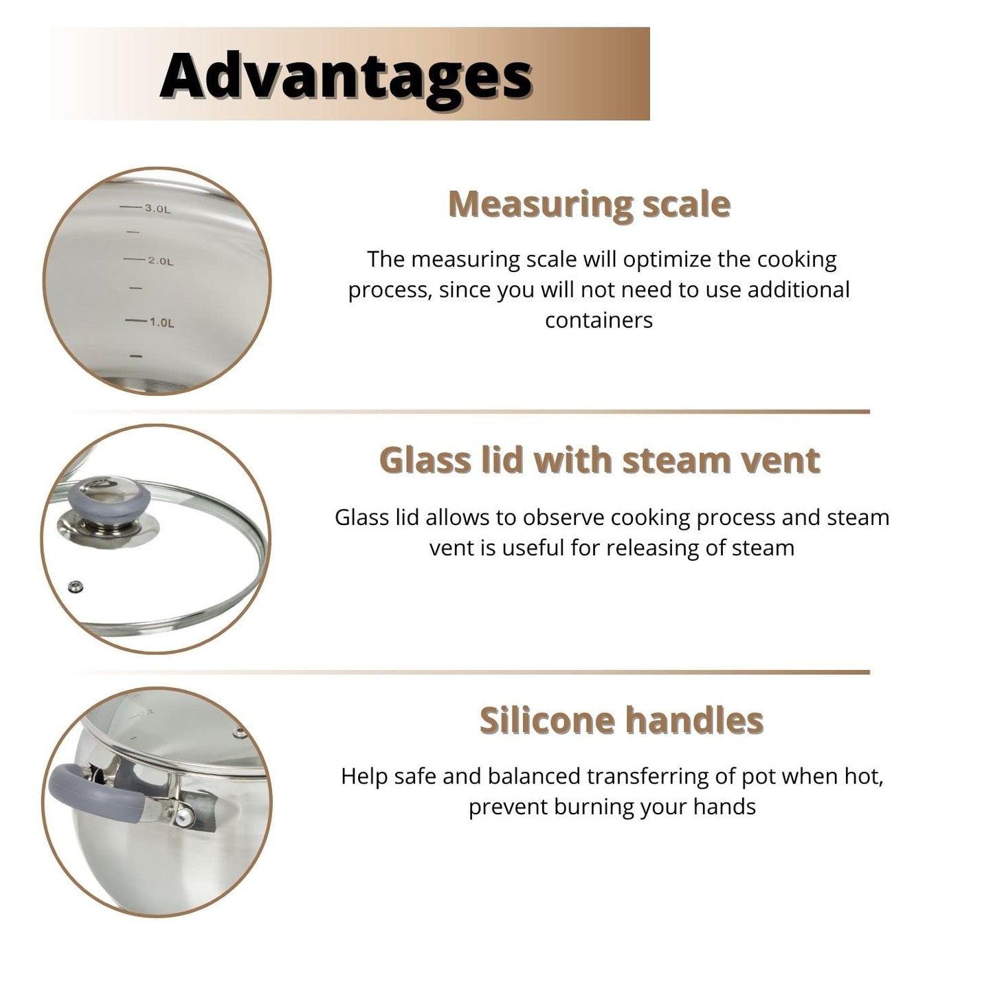 11-Piece Stainless Steel Induction Cookware Set