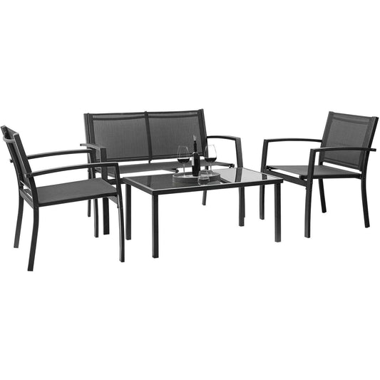 Devoko 4-Piece Outdoor Patio Furniture Set