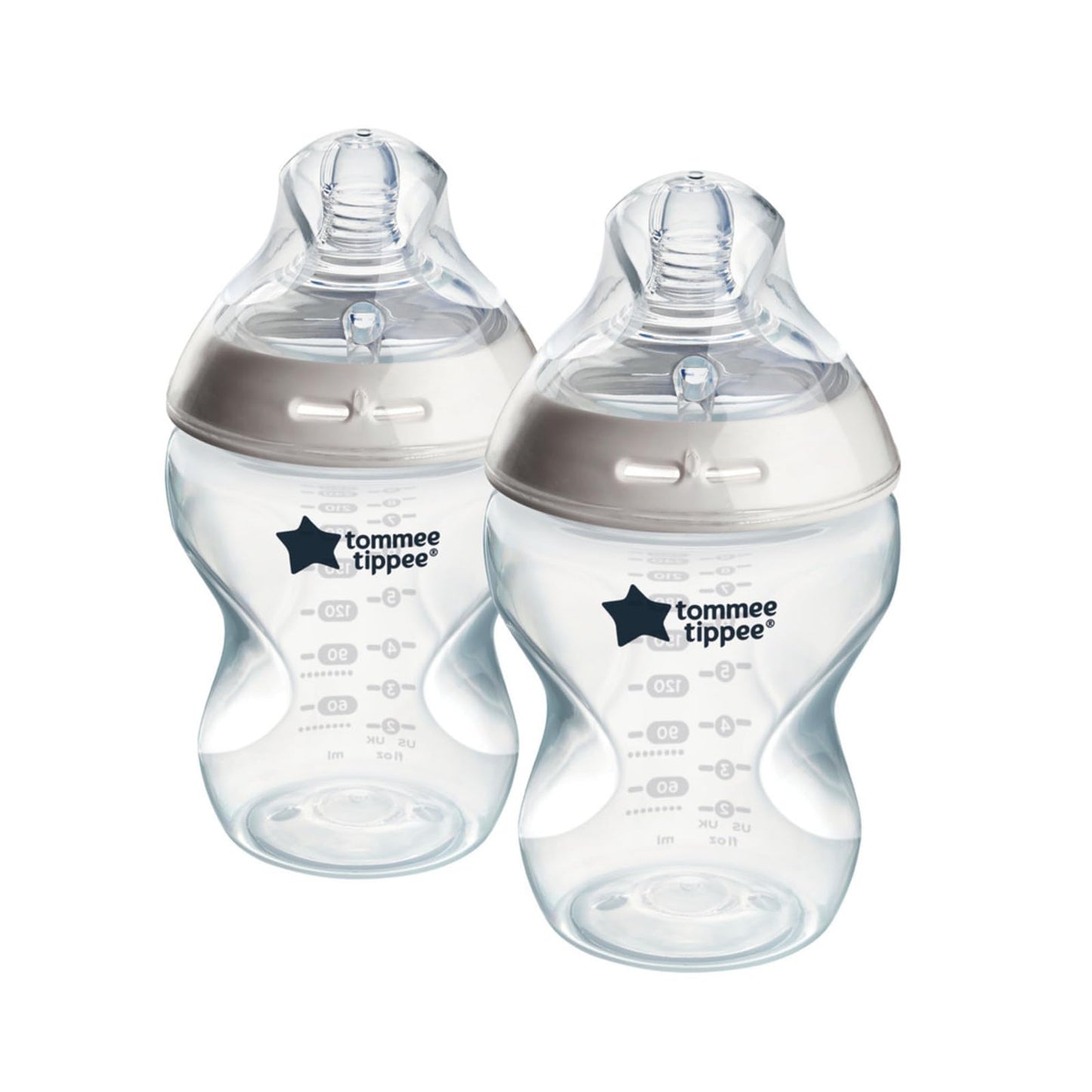 2 Pack Tommee Tippee Anti-Colic Baby Bottles