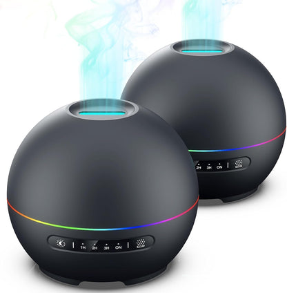Essential Oil Diffuser with 7 Colors & Timers