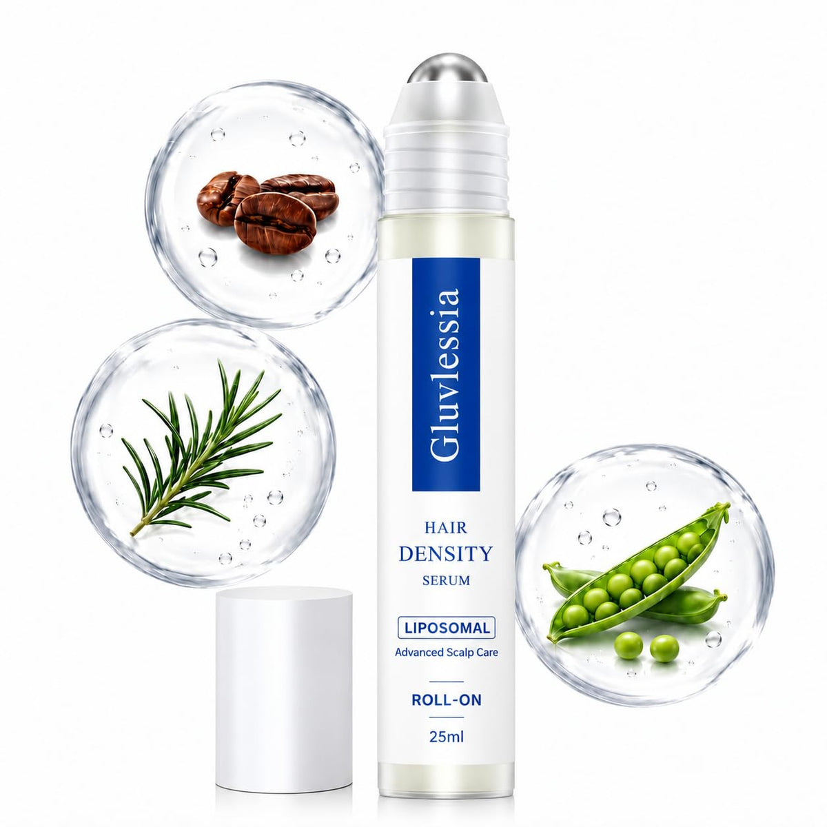 0.84 Fl Oz Rosemary Hair Growth Serum Roll On