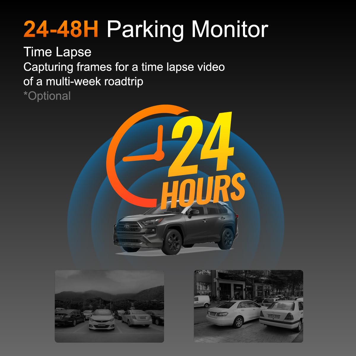 1080P Dash Cam with Night Vision & WiFi