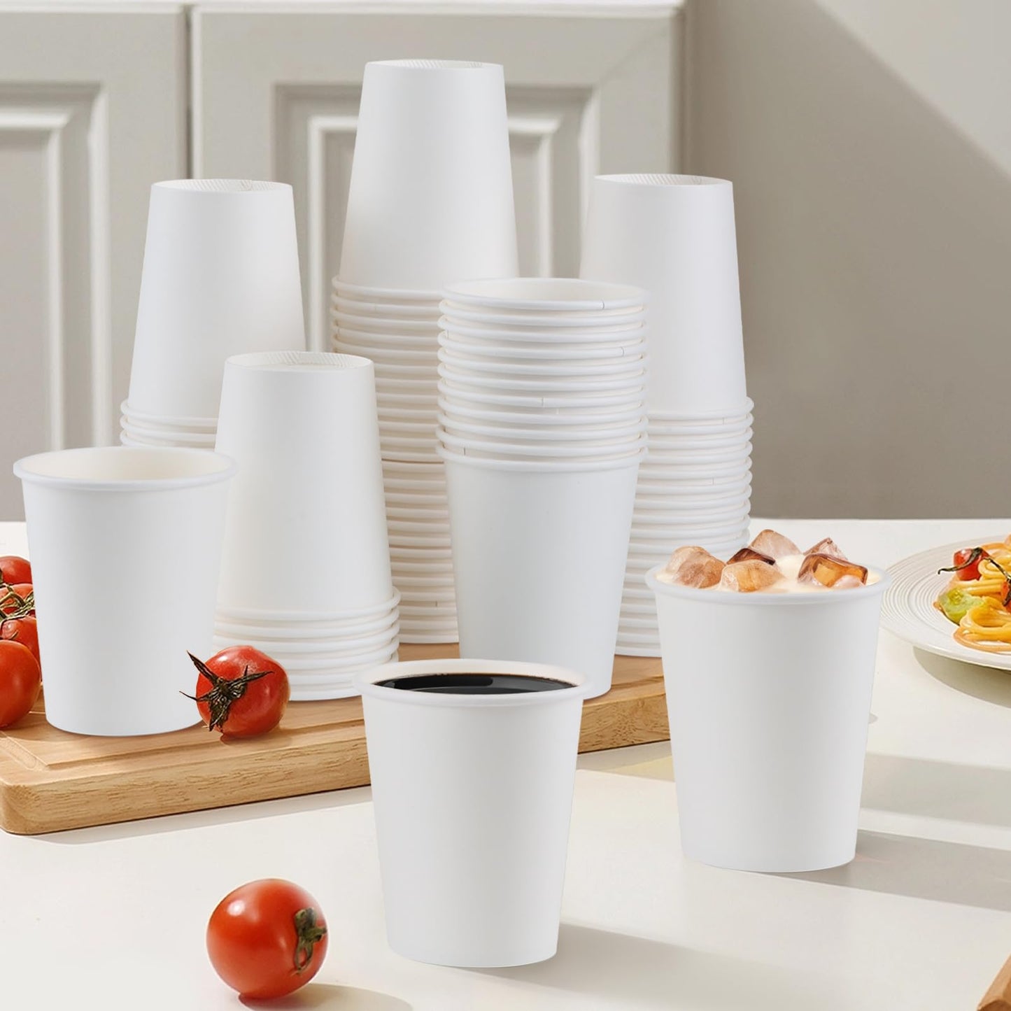 Lamosi 180-Count Disposable Paper Coffee Cups