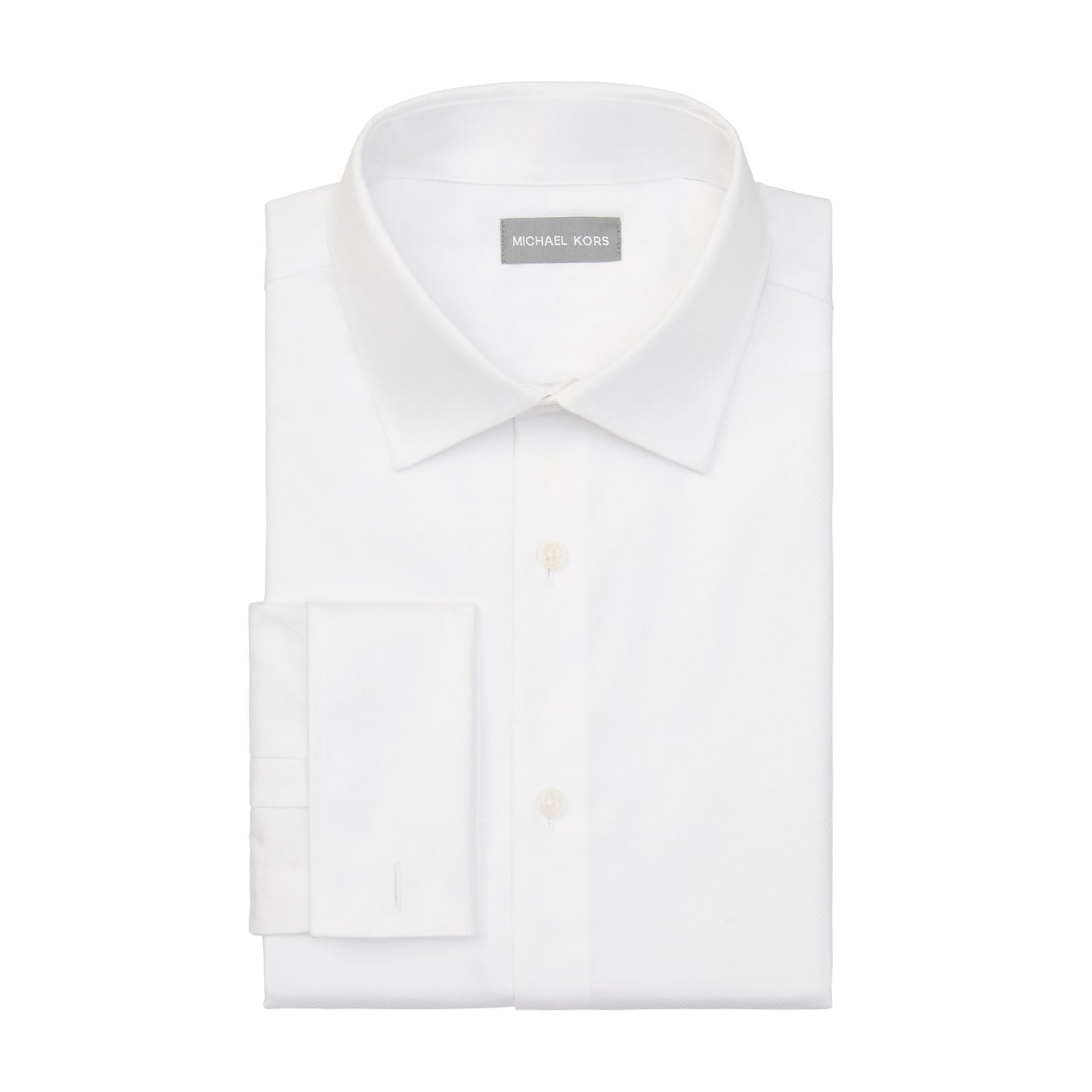Michael Kors Comfort Stretch Dress Shirt - White