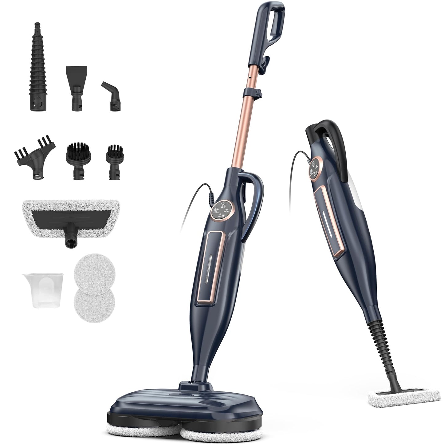 10-in-1 Steam Mop for Hard Floors