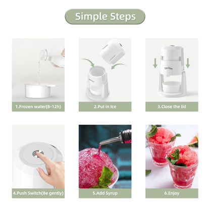 Kero Kero Snow Cone Machine with Adjustable Blade