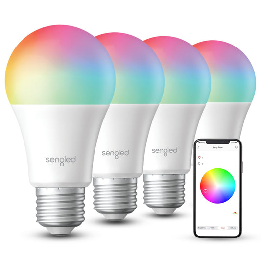 4 Pack Sengled Smart Light Bulbs with App Control