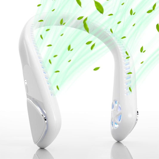 Portable Bladeless Neck Fan with 3 Speeds