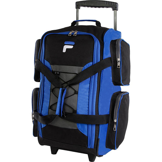 Fila Lightweight 22" Rolling Duffel Bag - Blue