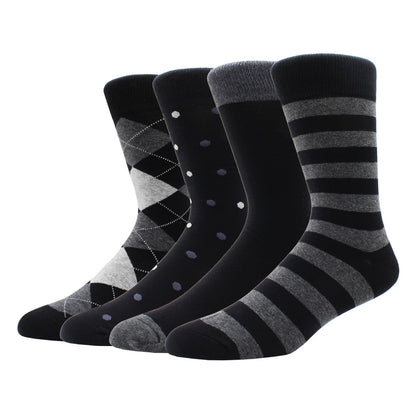 Mens Dress Socks 10-13 Cotton Crew Socks