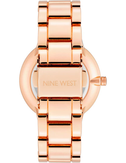 Nine West Rose Gold Quartz Dress Watch