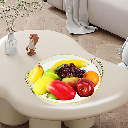 Round Decorative Serving Trays Set of 3