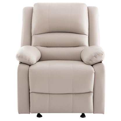 Power Recliner Chair with USB Port, Cream