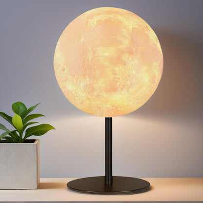 Small Table Lamp for Bedroom - Moon Lamp
