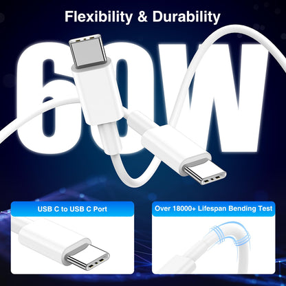 For iPhone 15 Charger 10FT for 𝗶Phone 15Charger Cord USB C for iPhone 15 Fast Charging for iPad Charger and Cable Long USBC to USB C Cable for iPhone 15/15 Pro Max/15 Pro/15Plus/iPad Pro/Mini/Air