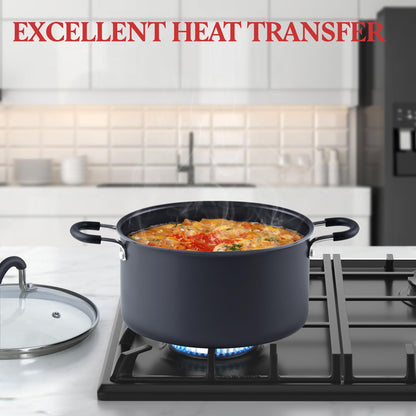 10 Quart Cook N Home Nonstick Stockpot with Lid