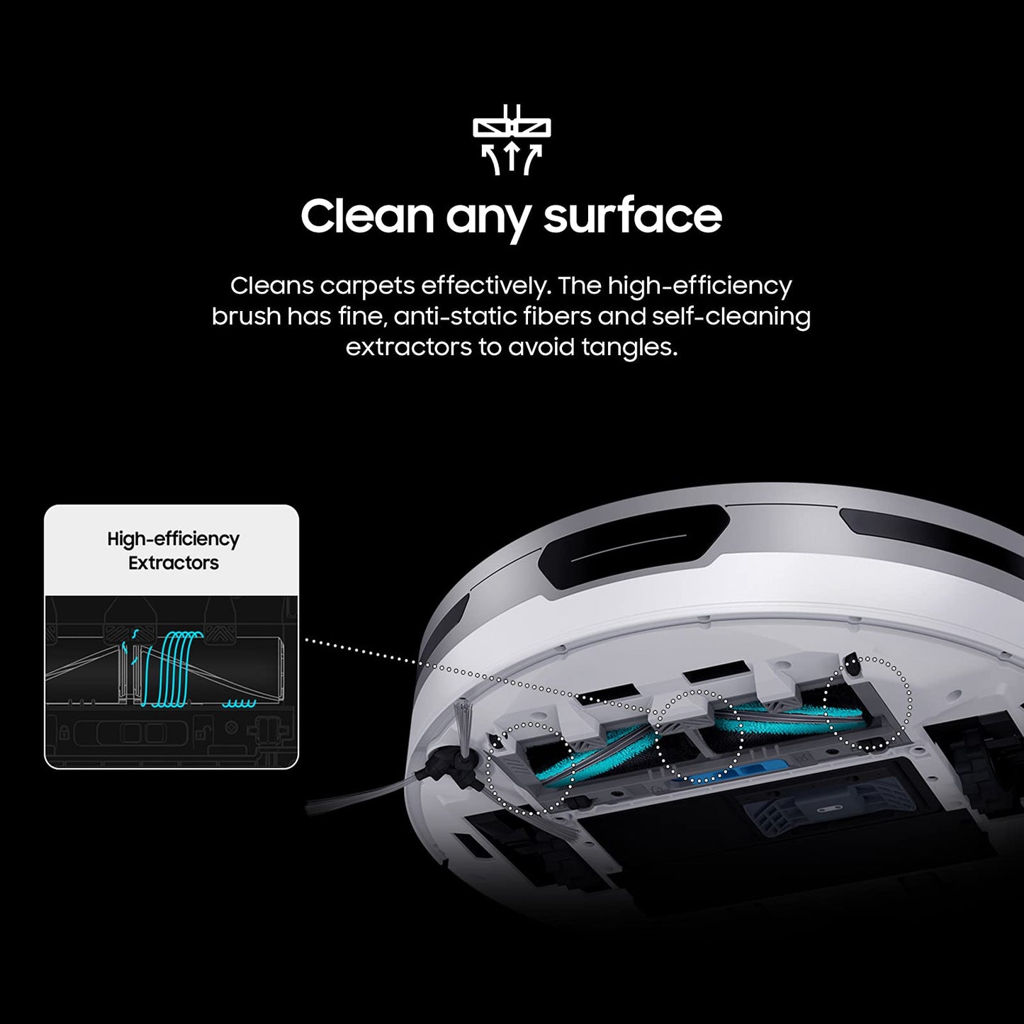 SAMSUNG Jet Bot+ Robot Vacuum Cleaner with Station