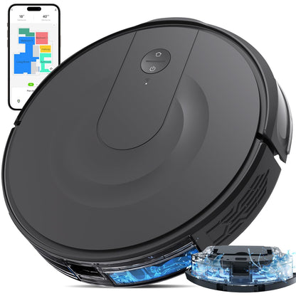 Kewbily Robot Vacuum Mop Combo with LiDAR Navigation