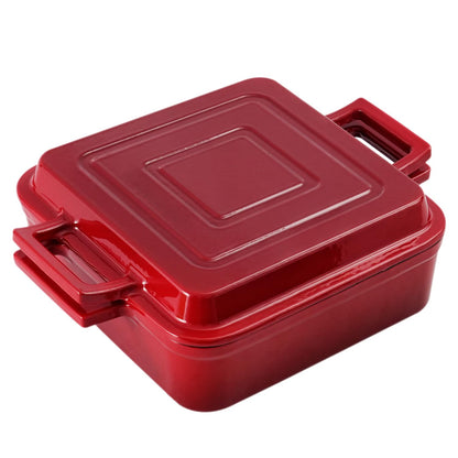 Cast Iron Dutch Oven with Skillet Lid 9x9