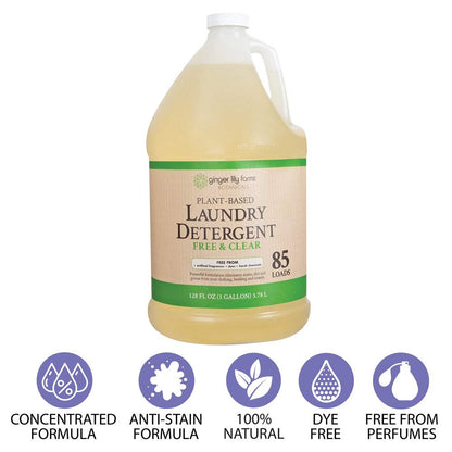 Ginger Lily Farms Plant-Based Liquid Laundry Detergent