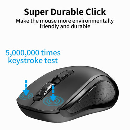 Wireless Ergonomic Mouse with USB Receiver