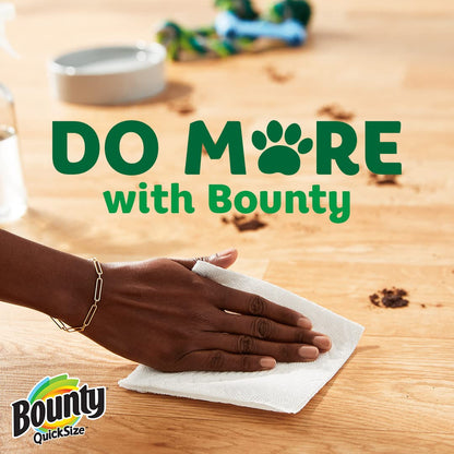 Bounty Select-A-Size Paper Towels, 2 Double Plus Rolls, White, 113 Sheets Per Roll