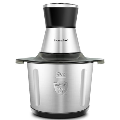 12-Cup AMZCHEF Electric Food Chopper with Blades