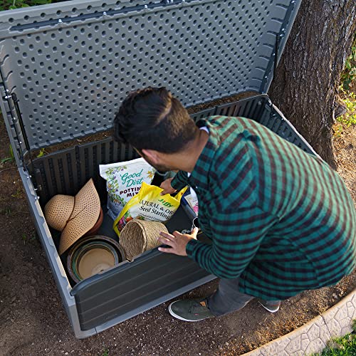 Lifetime 136 Gallon Modern Deck Storage Box