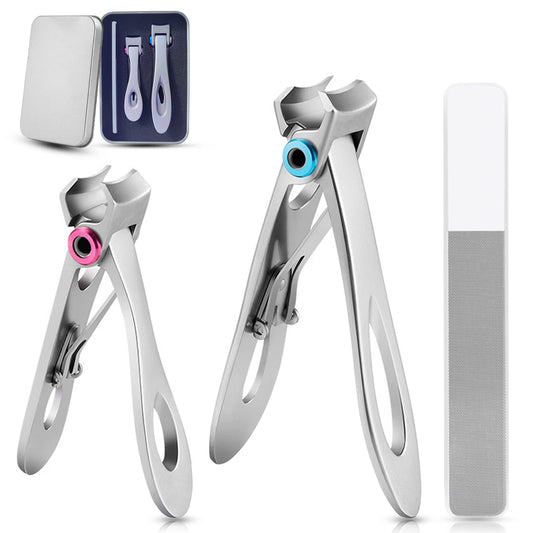 Nail Clippers Set for Thick Nails - Menasome