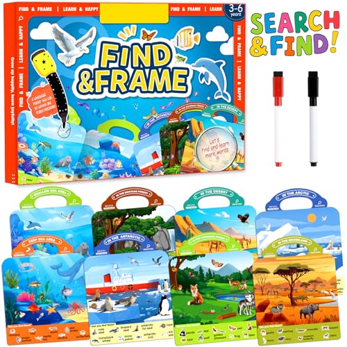 Preschool Reusable Search and Find Activity Book