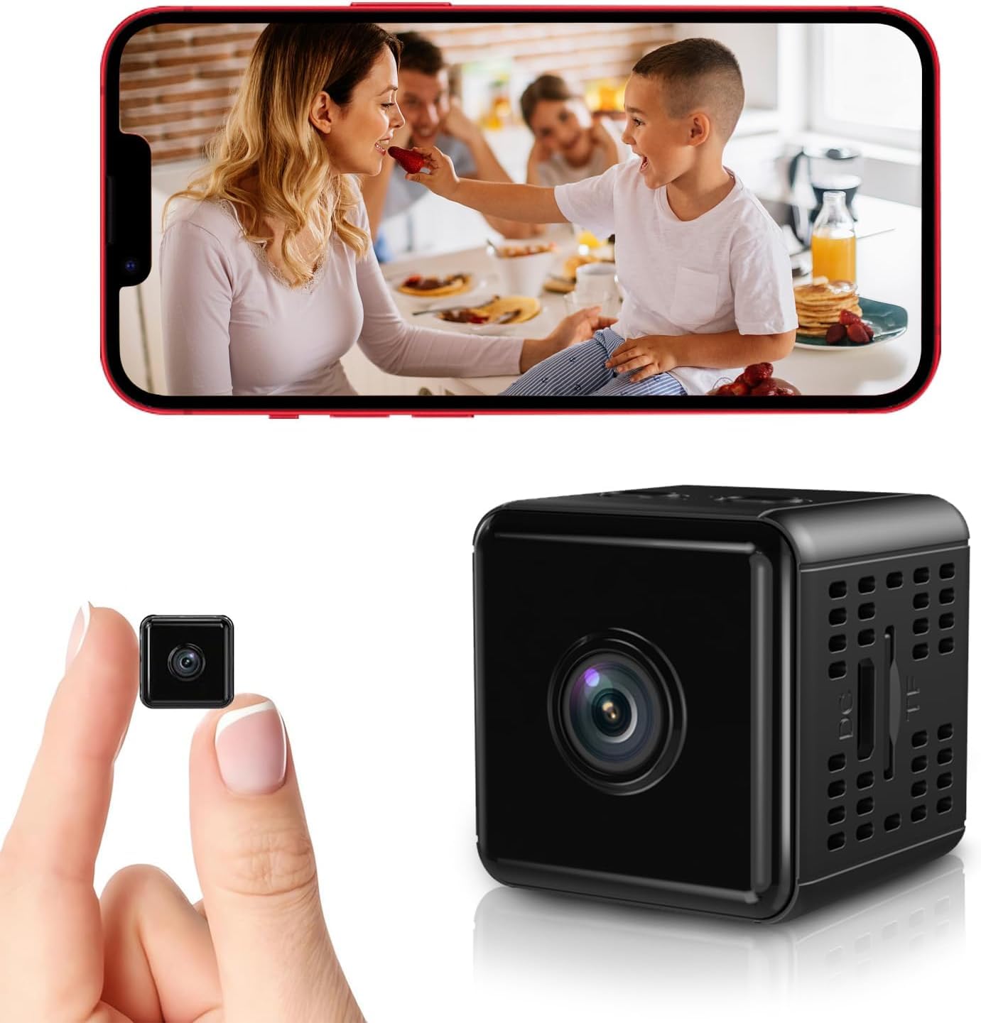 1080P WiFi Hidden Camera with Night Vision