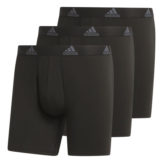 3-Pack adidas Men's Cotton Boxer Briefs